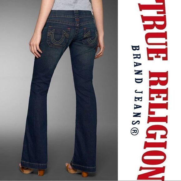 True Religion Sammy Flare Denim Jeans - Women’s 26 - Picture 1 of 15
